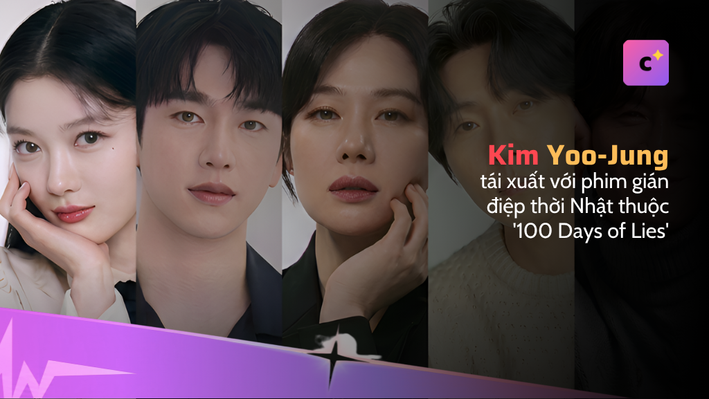 Kim Yoo-jung tái xuất với phim gián điệp thời Nhật thuộc '100 Days of Lies'
